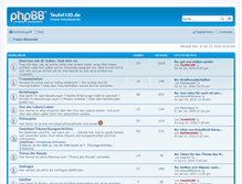 Tablet Screenshot of forum.teufel100.de